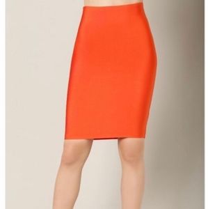 WoW Couture Bandage Style High Waist Bodycon Skirt